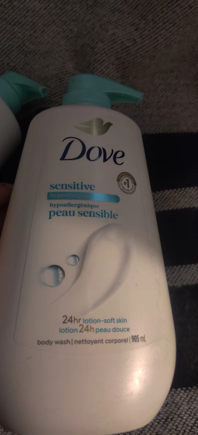 Dove Sensitive Hypoallergenic Body Wash 905 mLx2 - photo 3