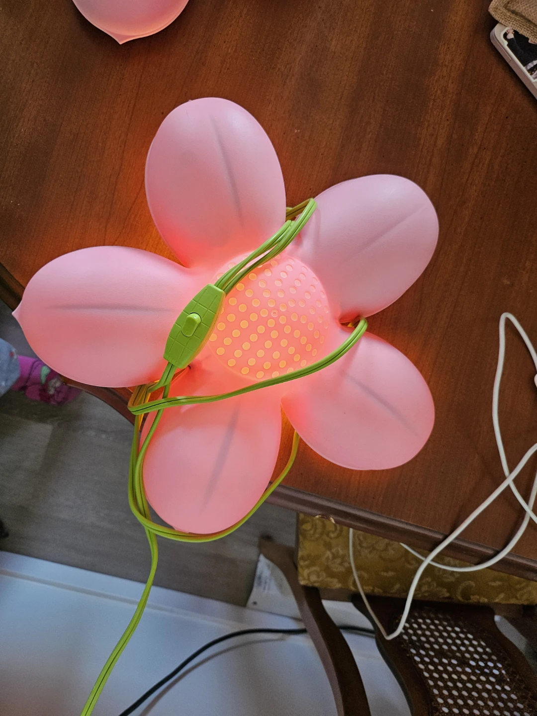 Pink Flower Night Lights - photo 2