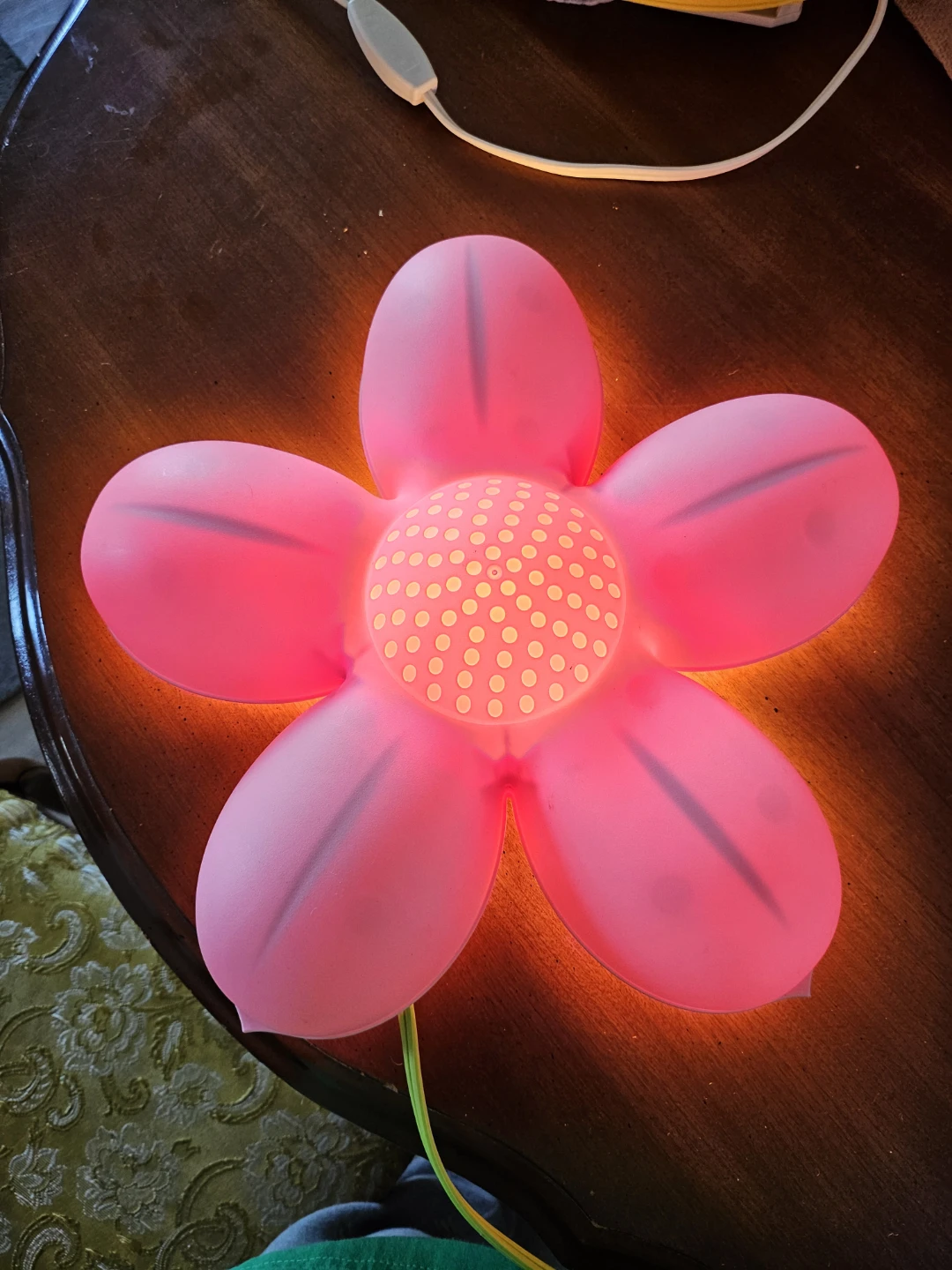 Pink Flower Night Lights - photo 3