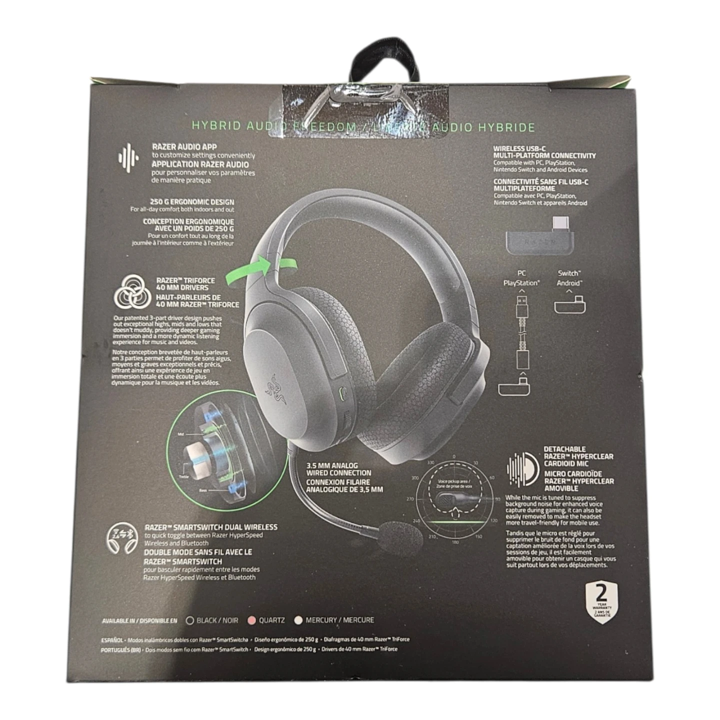 Razer Barracuda X Wireless Gaming Headset