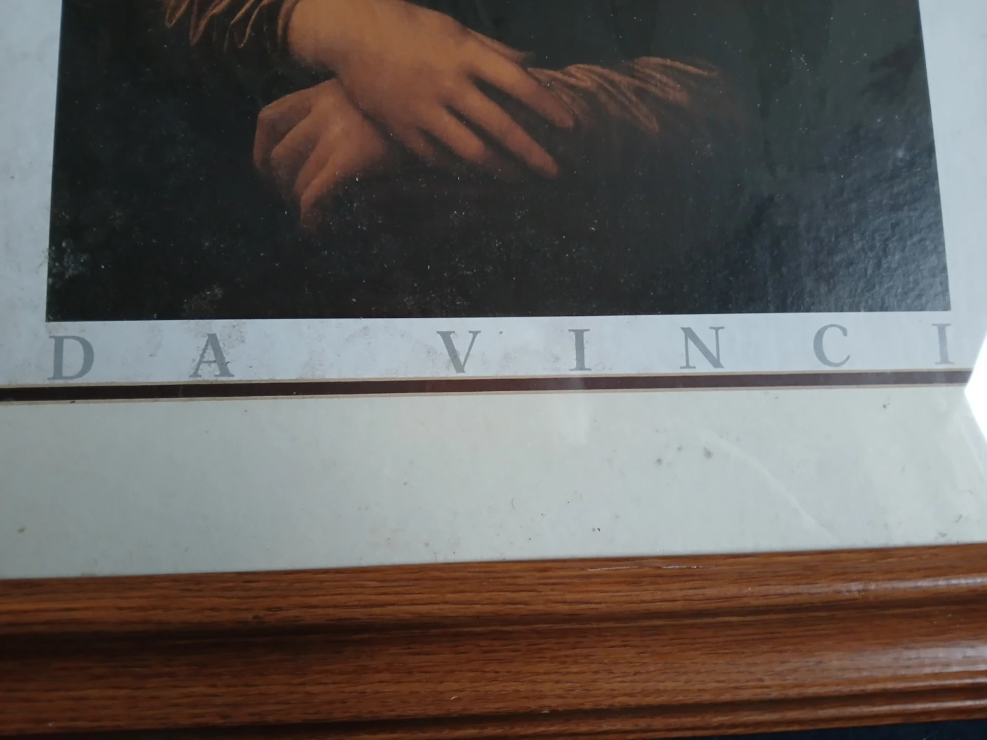 Framed Da Vinci Mona Lisa Print - photo 3