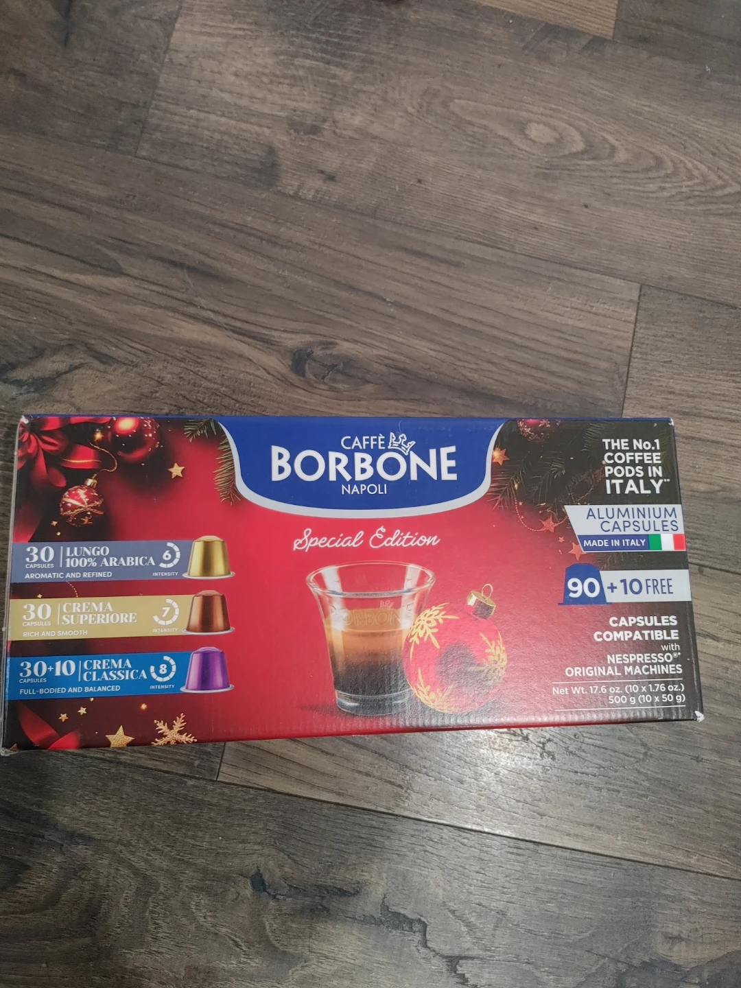 🧡CAFE BORBONE NESPRESSO 100 PODS NEW SEALED BOX