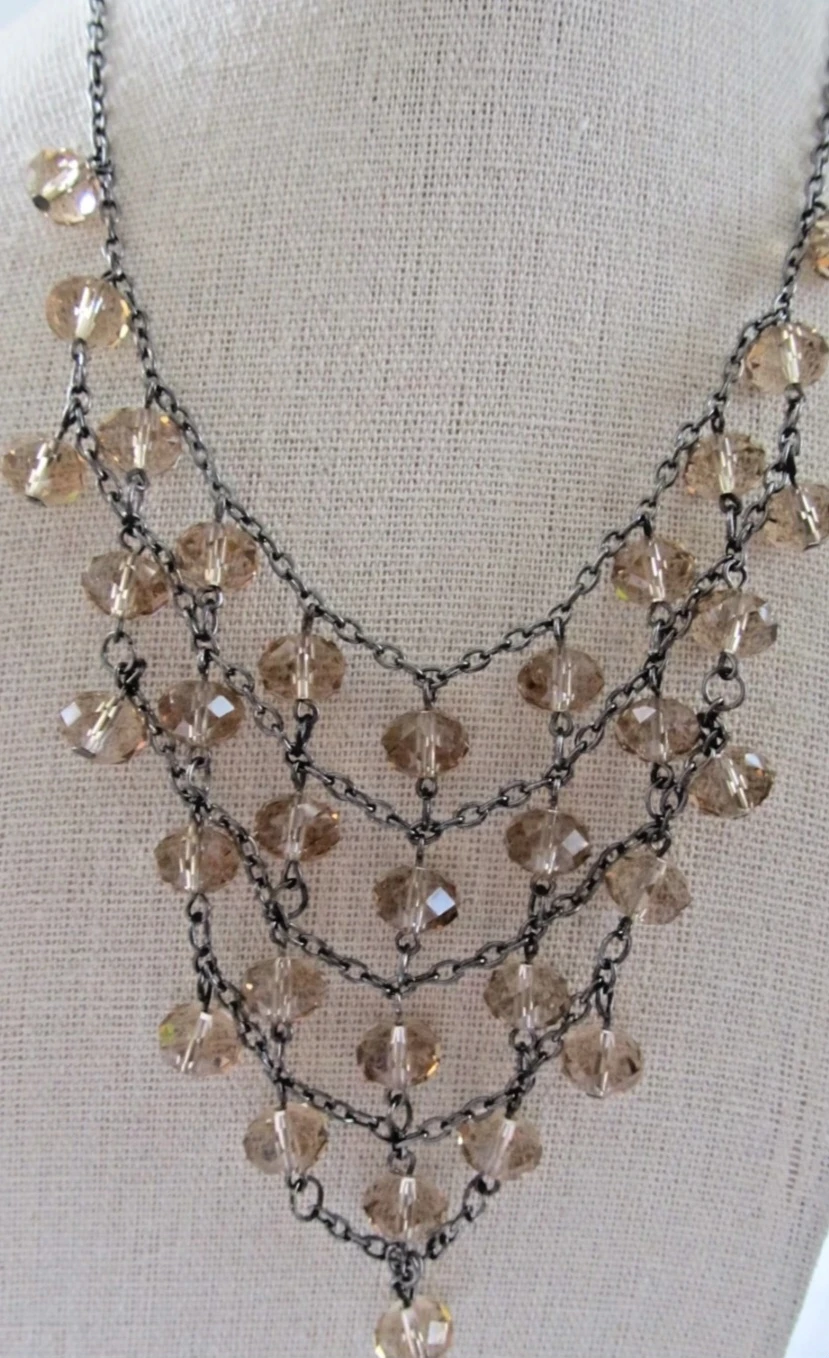Vintage layered necklace