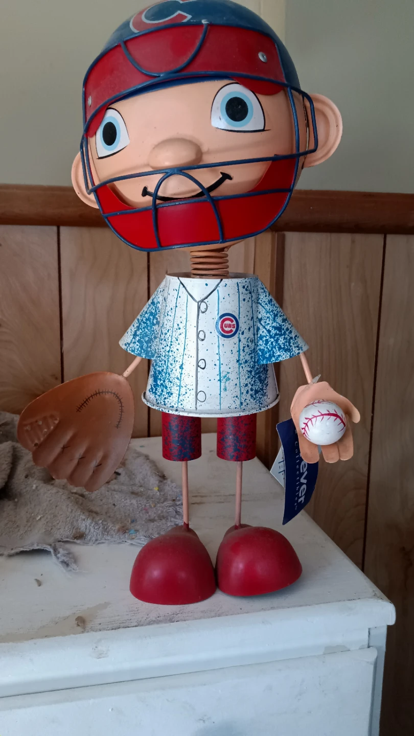Chicago Cubs Baseball Bobblehead