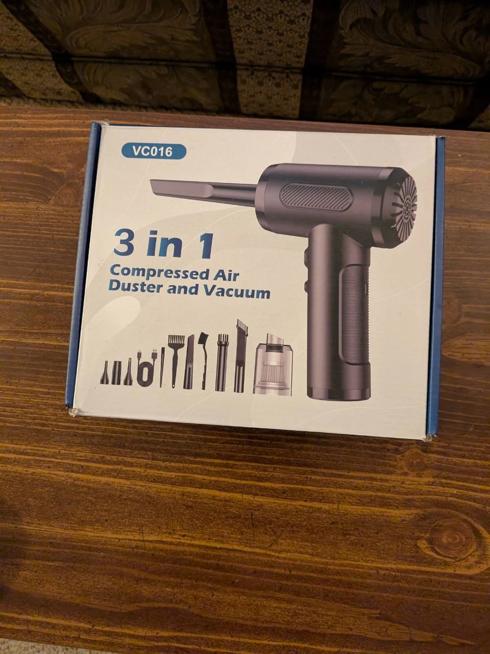 3 in 1 Compressed Air Duster and Vacuum
