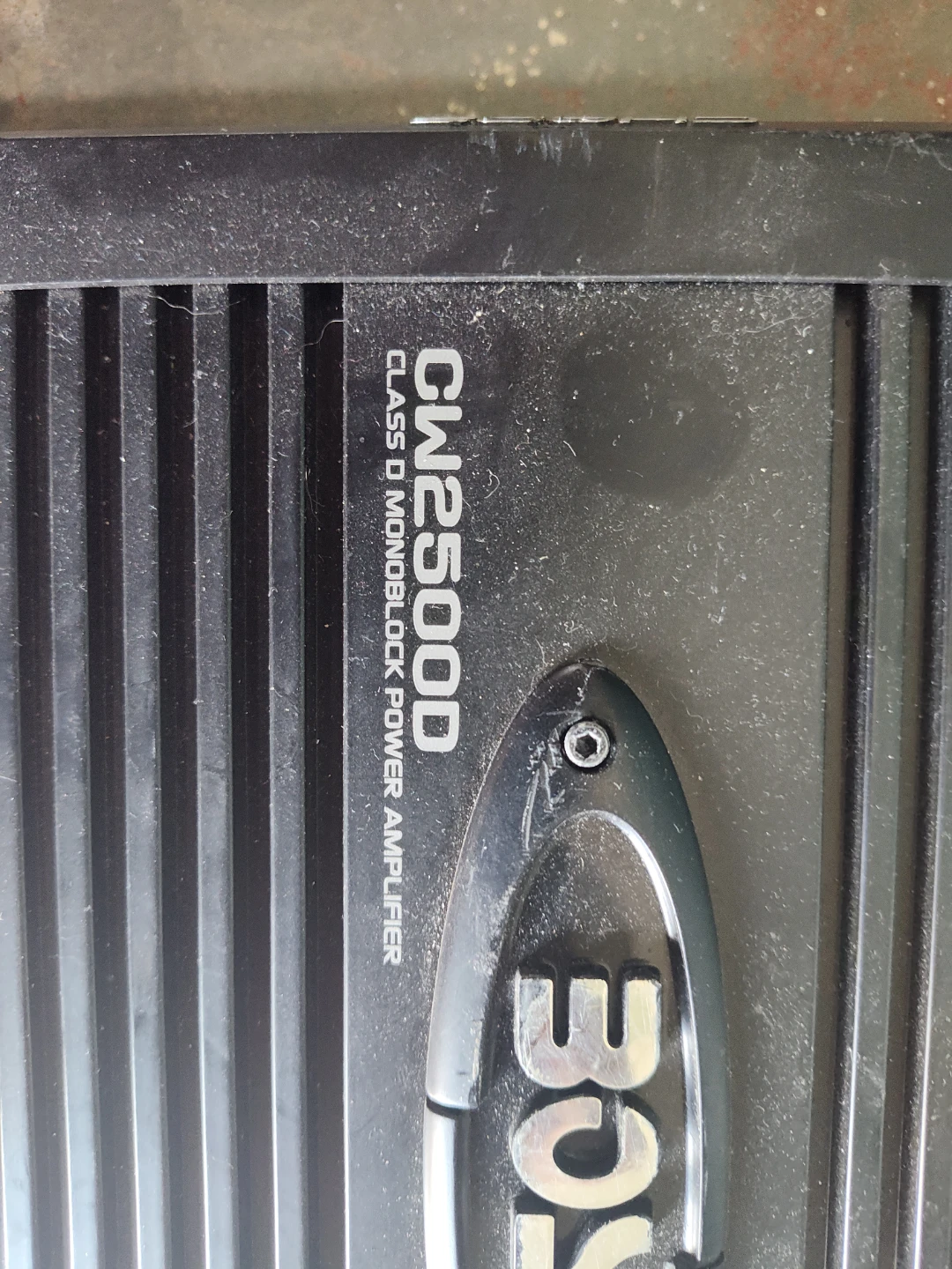 BOSS CW2500D Class D Monoblock Power Amplifier 2500W - photo 2
