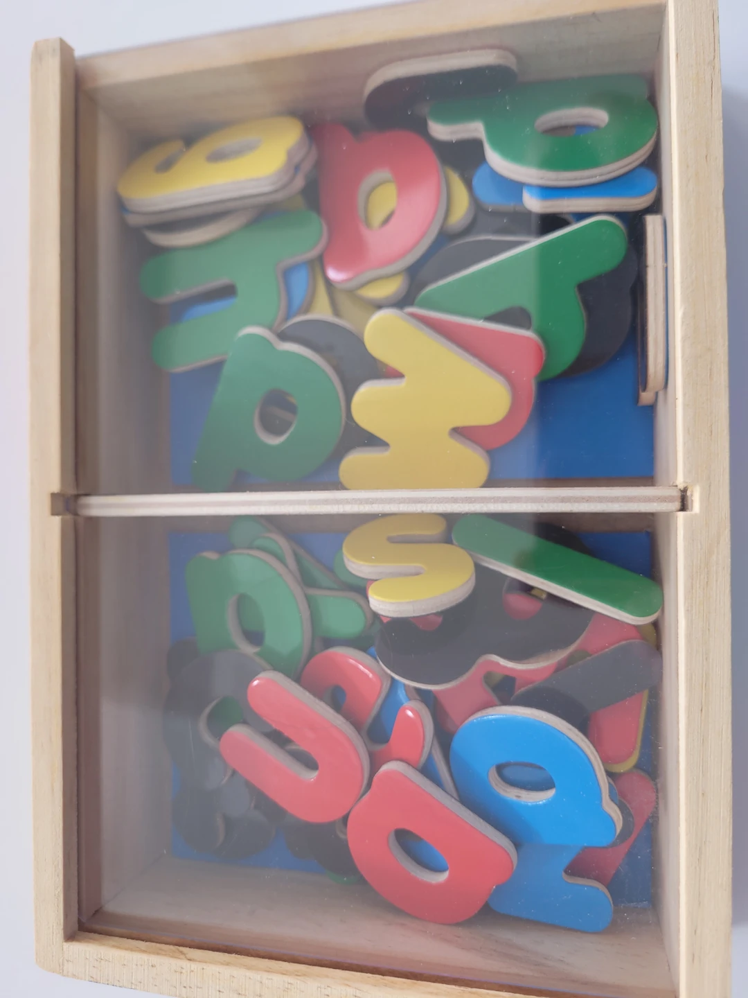Wooden Magnetic Letters Set