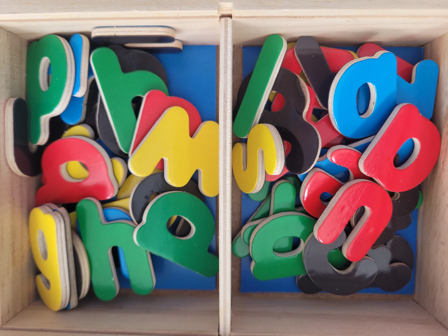 Wooden Magnetic Letters Set - photo 2