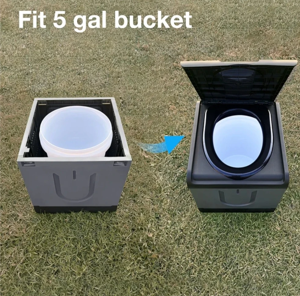 Portable Folding Toilet - photo 2