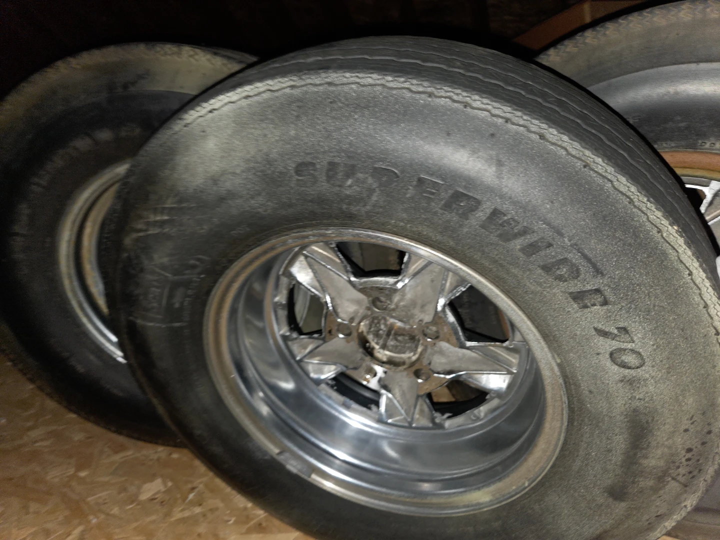 Super Wide 70 Tires and Wheels Set