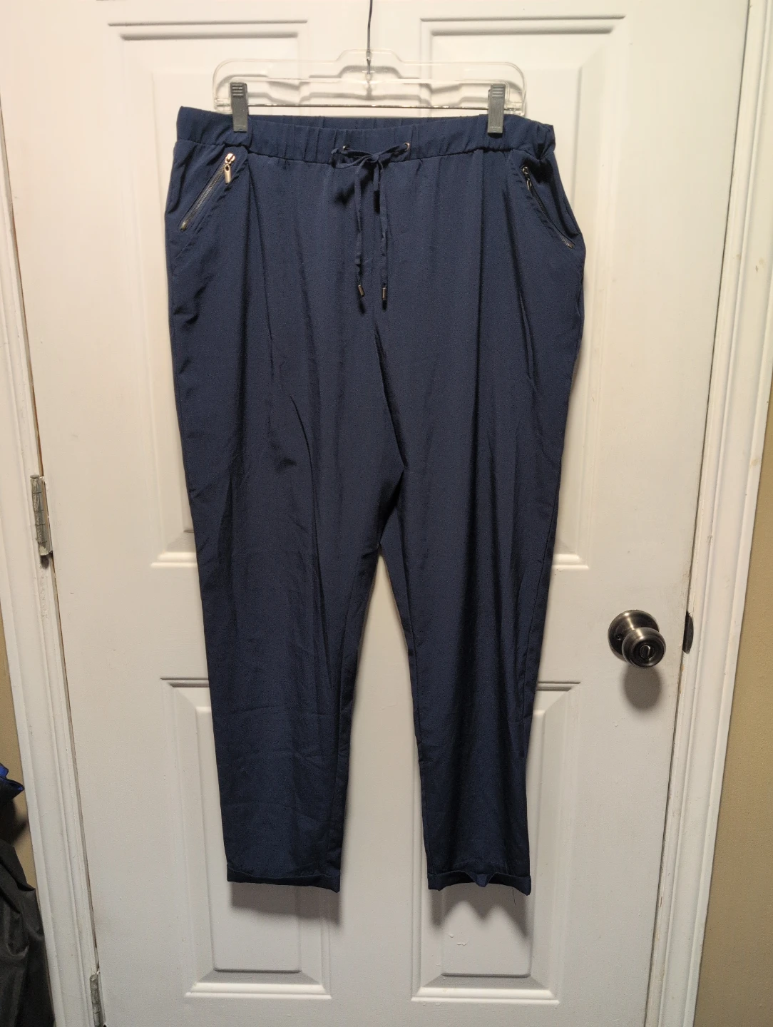 Reitmans Navy Blue Drawstring Pants - Size 15