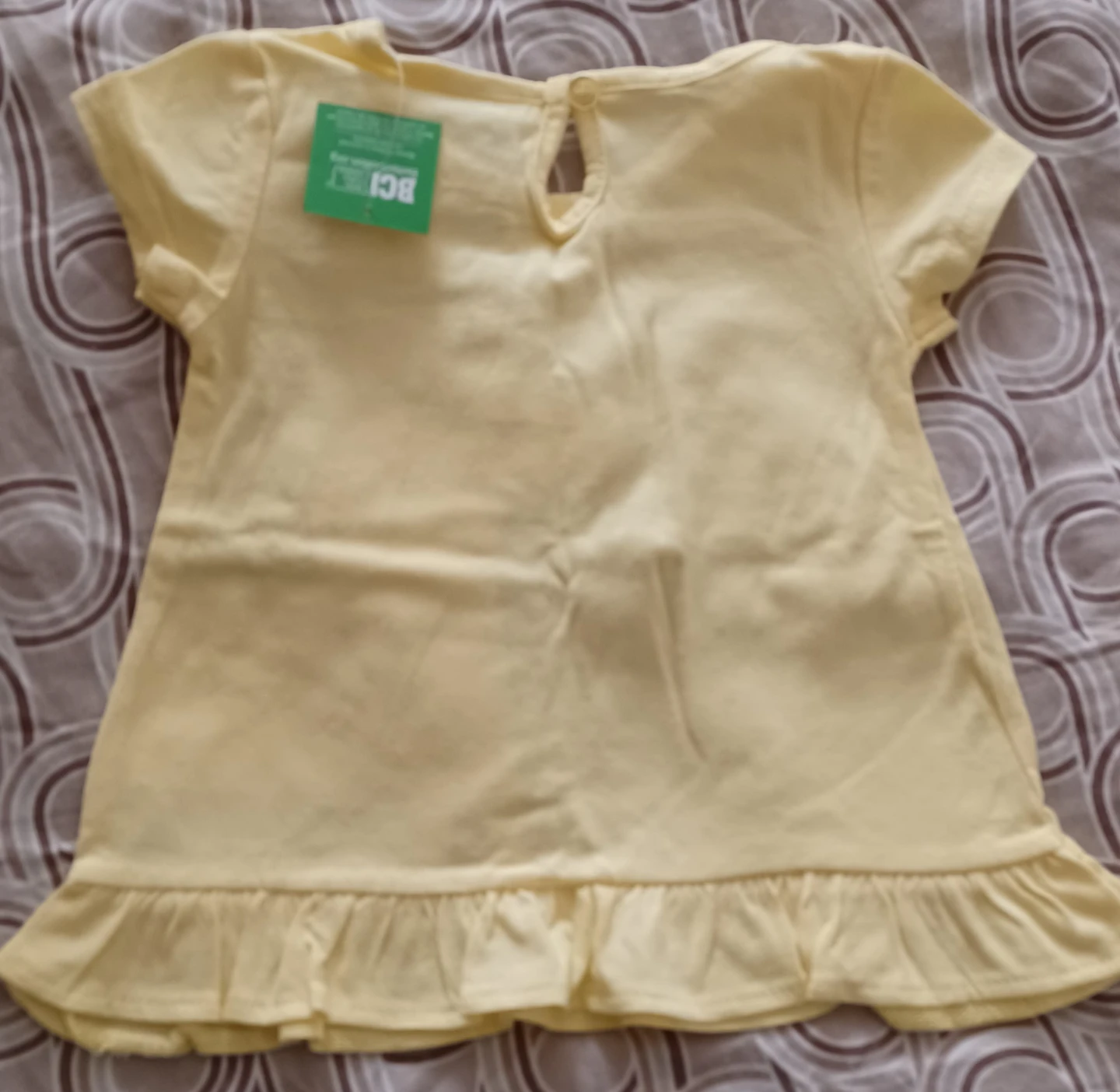 George Baby Yellow Unicorn T-Shirt Size 3-6M - photo 5