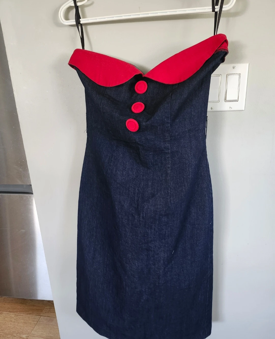 Strapless Demin Dress