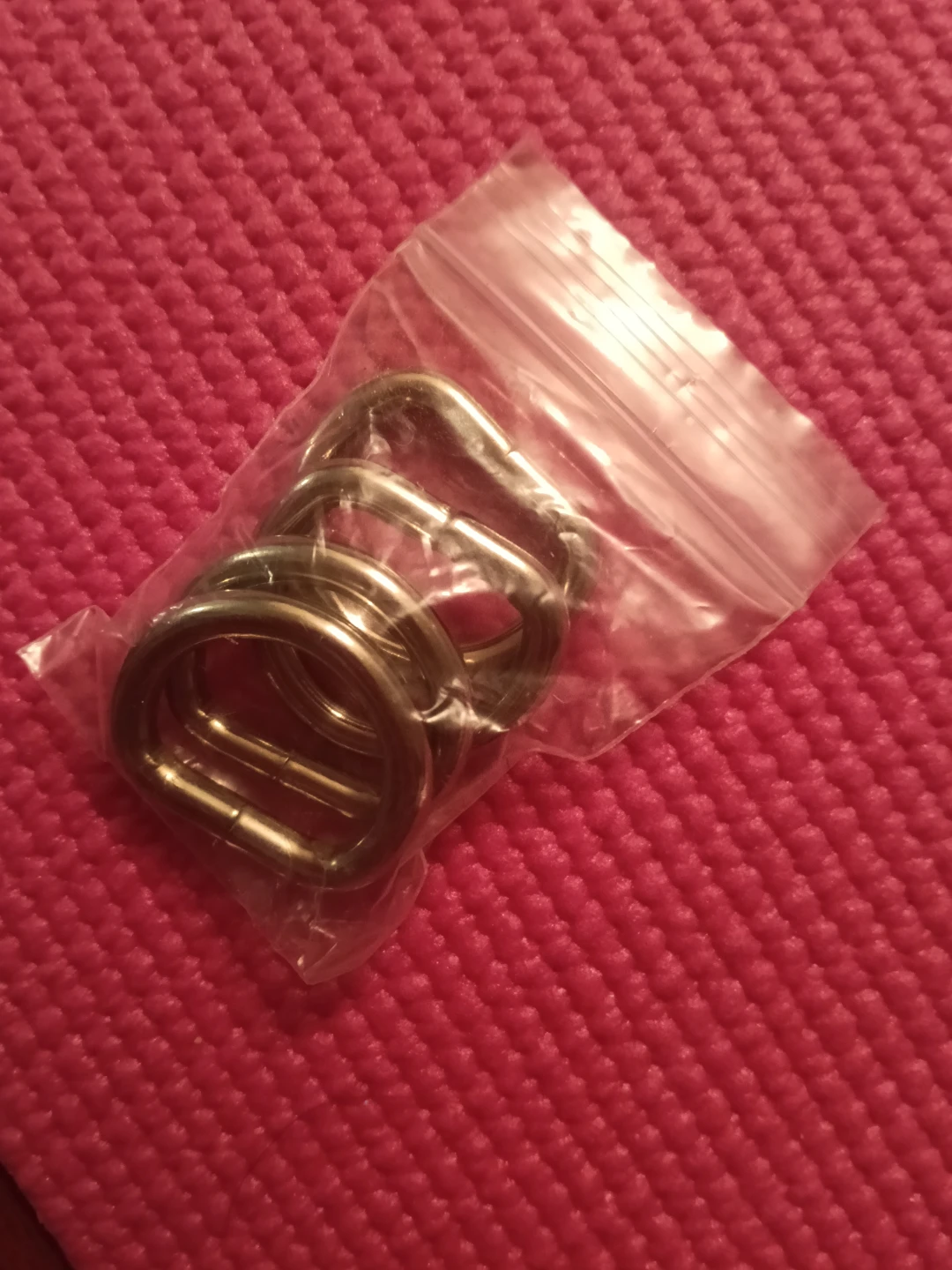 Metal D-Rings and Carabiner Clips