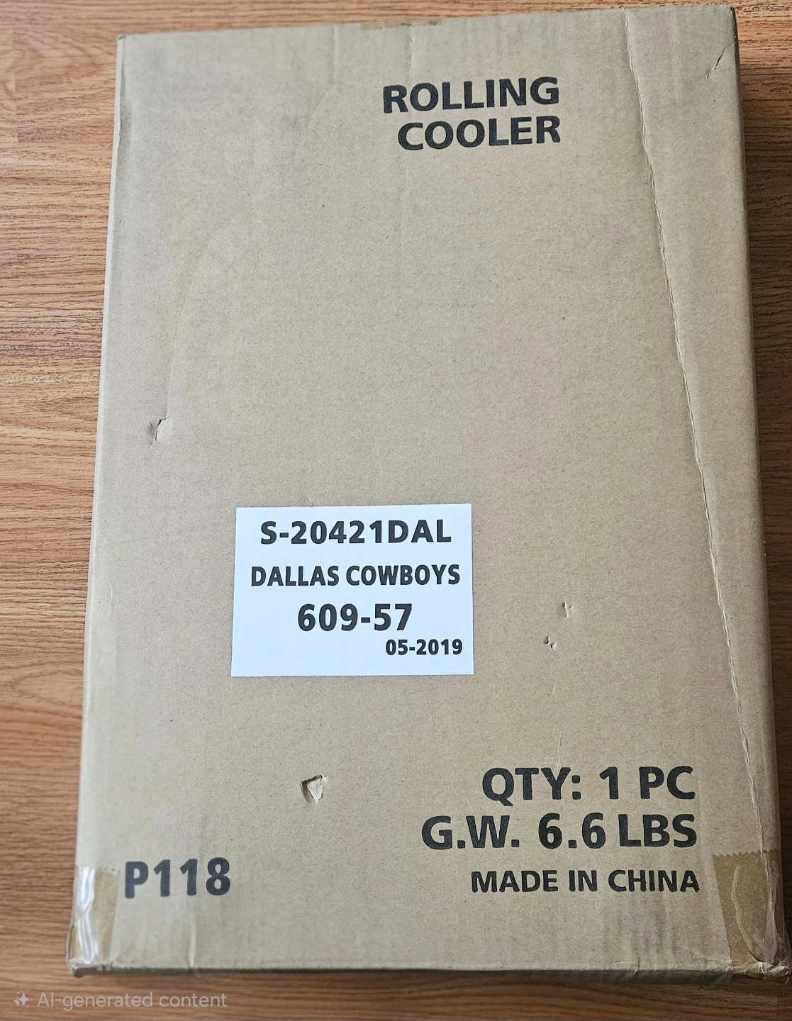 NFL Rolling Cooler - Dallas Cowboys ✨️