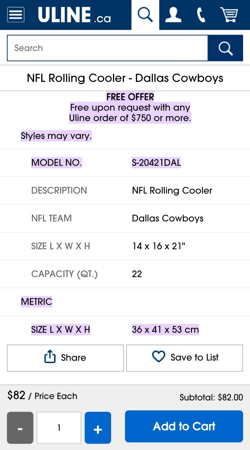 NFL Rolling Cooler - Dallas Cowboys ✨️ - photo 4