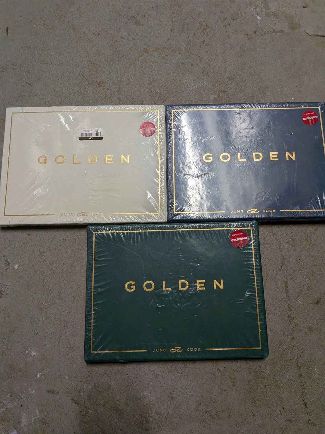 JUNG KOOK GOLDEN Album Set (BTS)