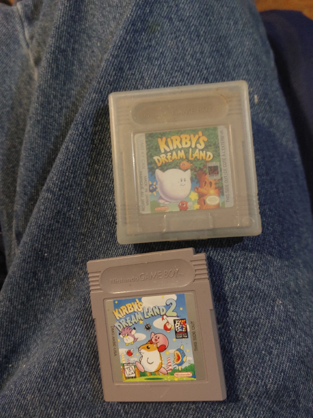 Kirby's Dream Land 1 & 2 Game Boy Games