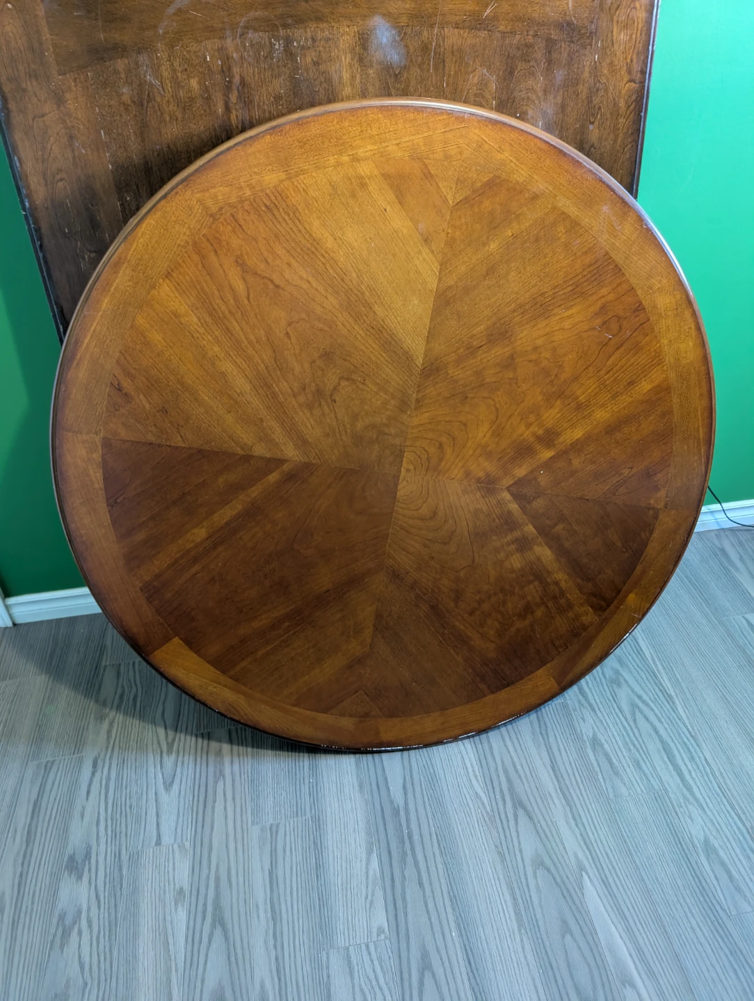 Round Wooden Coffee Table