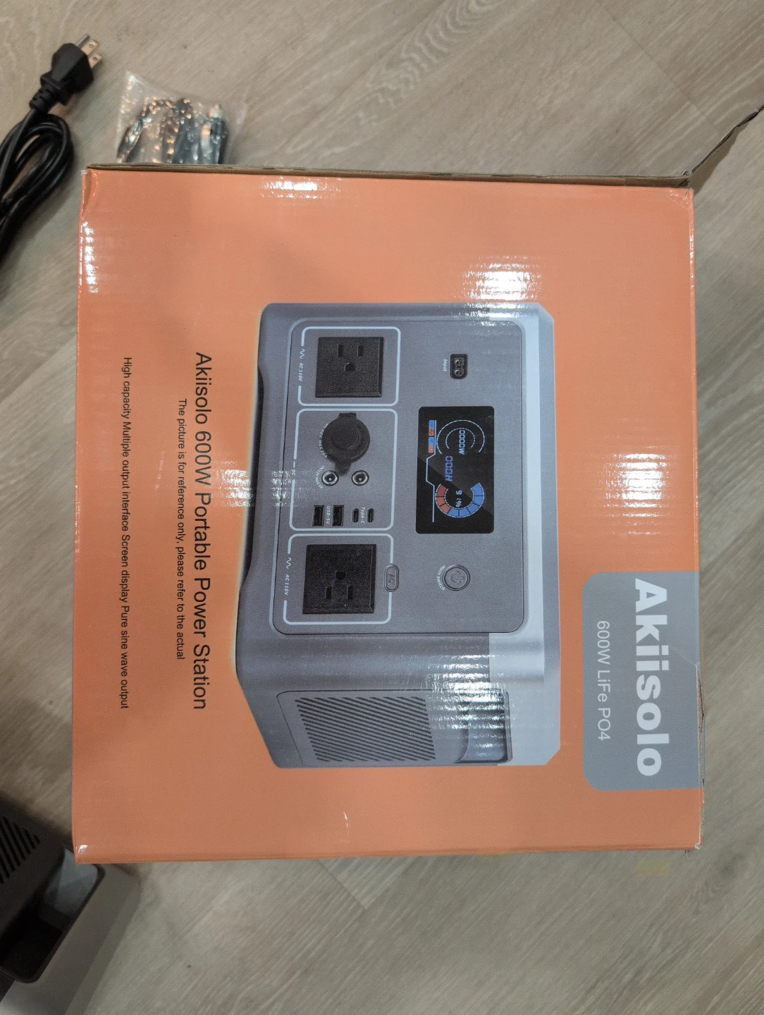 Akiisolo 600W Portable Power Station