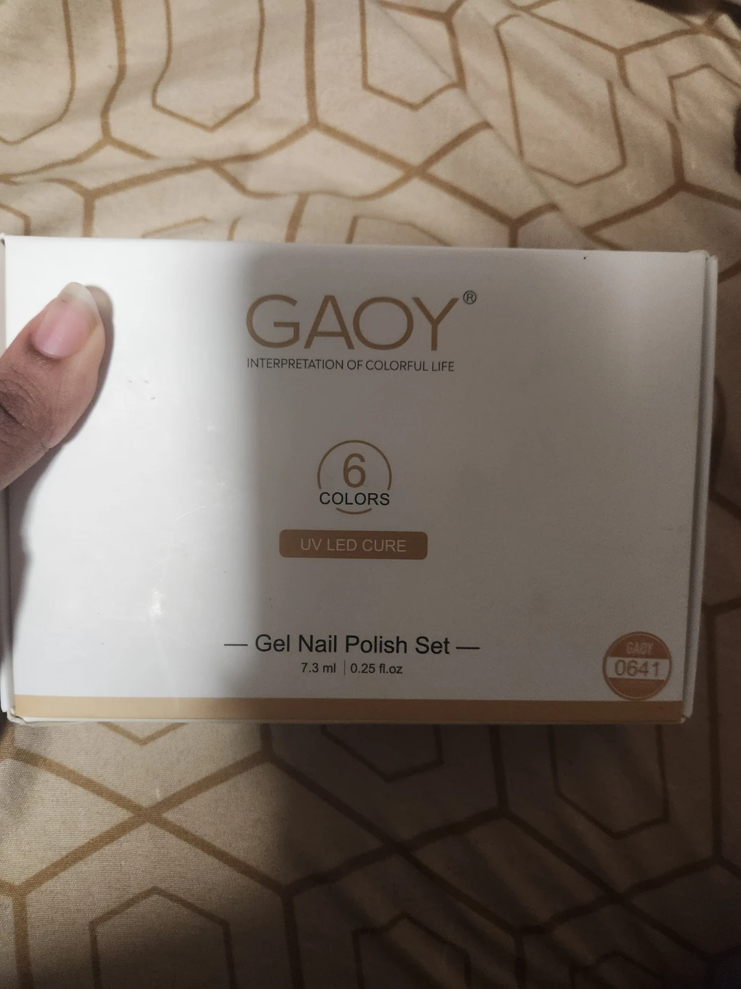 GAOY 6 Colors Gel Nail Polish Set