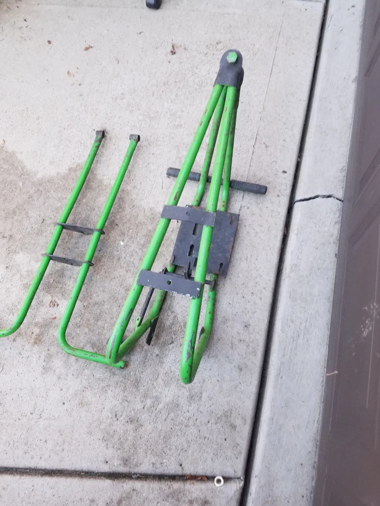 vintage Green Mini Bike Frame - photo 3