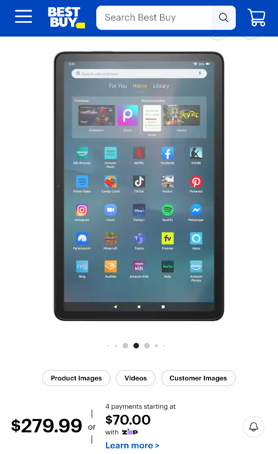 Amazon Fire MAX 11 - 2K Display Tablet with Kids Mode-Apps - photo 2
