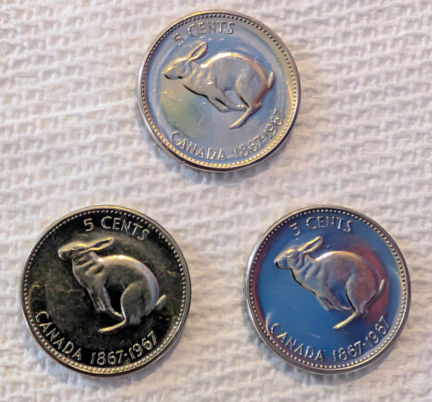 Commemorative 1967 Canadian Nickel - photo 2