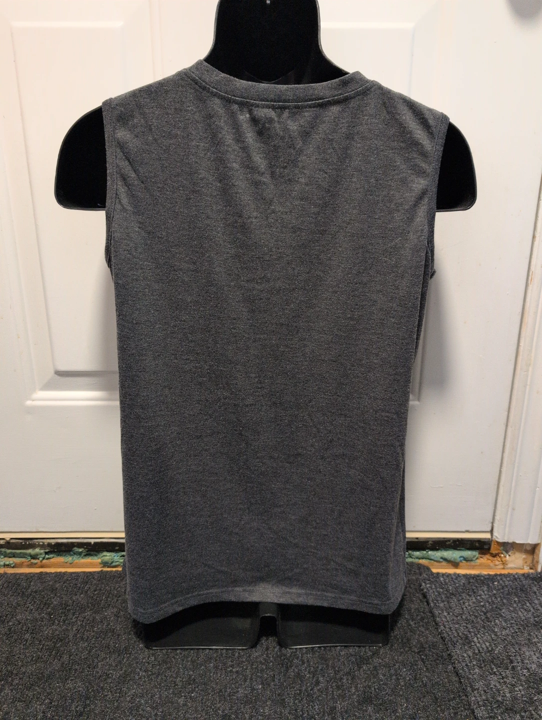 Dark Grey "Good Vibes" Tank Top - Size M - photo 3