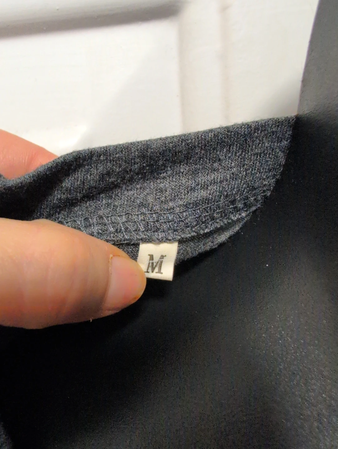 Dark Grey "Good Vibes" Tank Top - Size M - photo 4