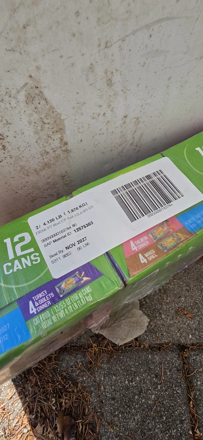 Friskies Pate Wet Cat Food Variety Pack - 12 Cans