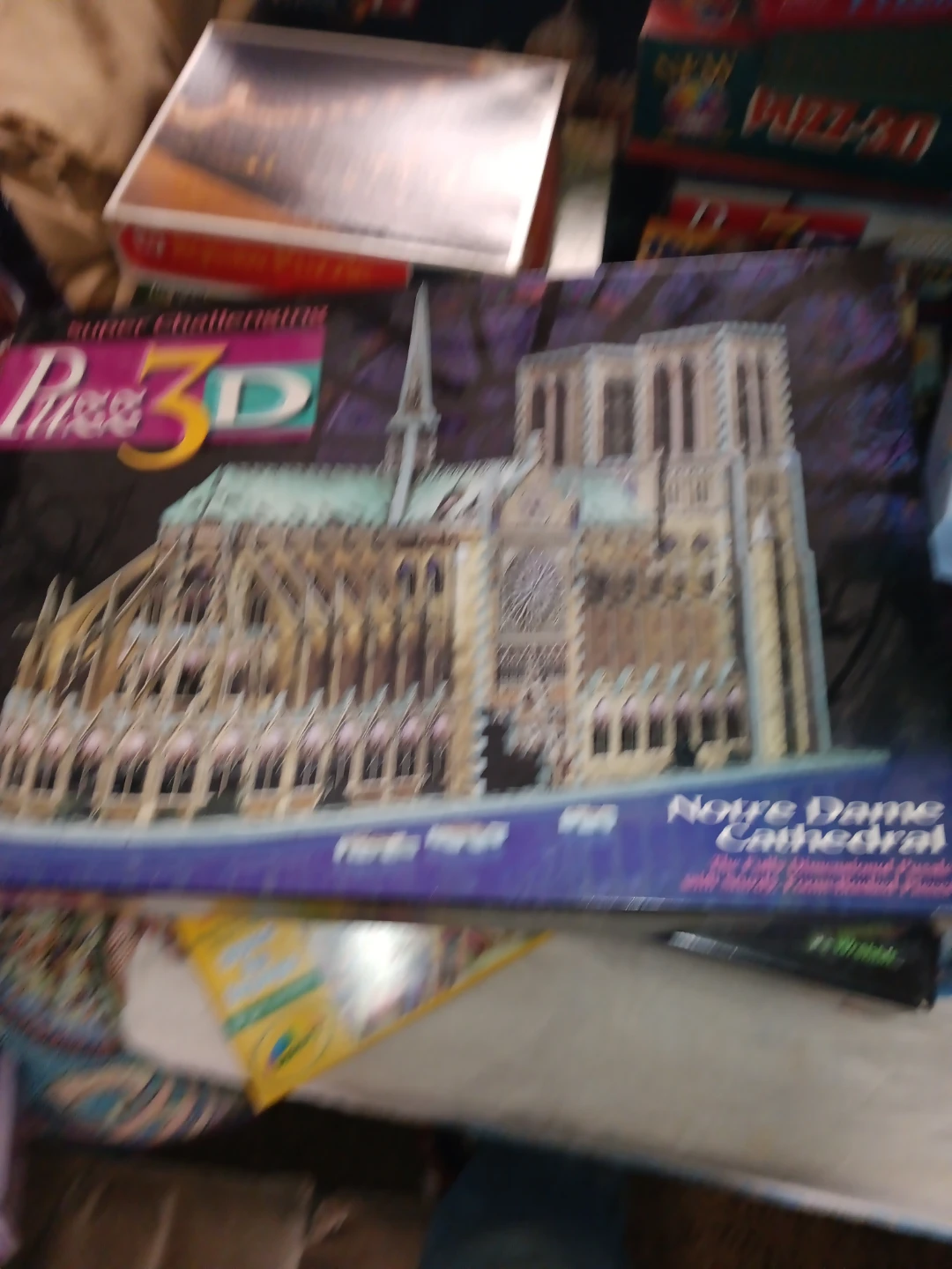 3D Notre Dame Cathedral Puzzle