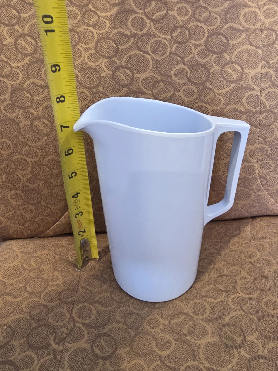 White Plastic Pitcher