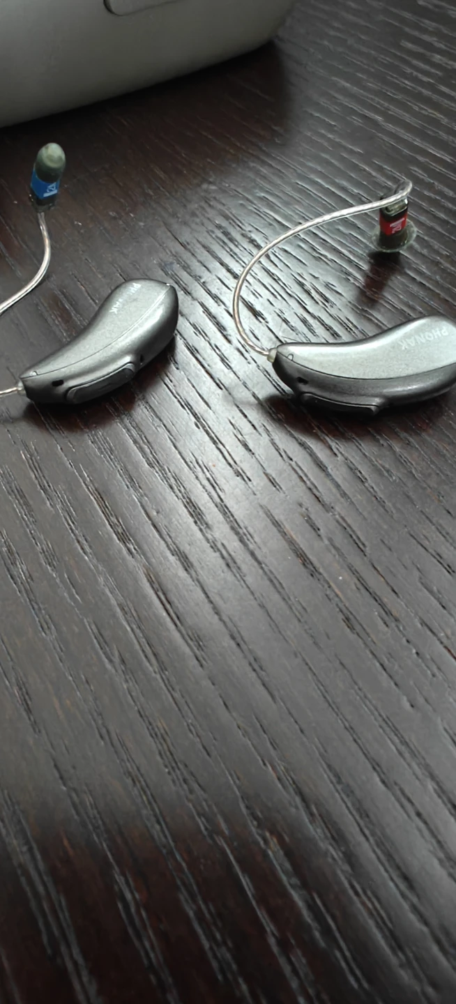 Phonak Hearing Aids with Charging Case