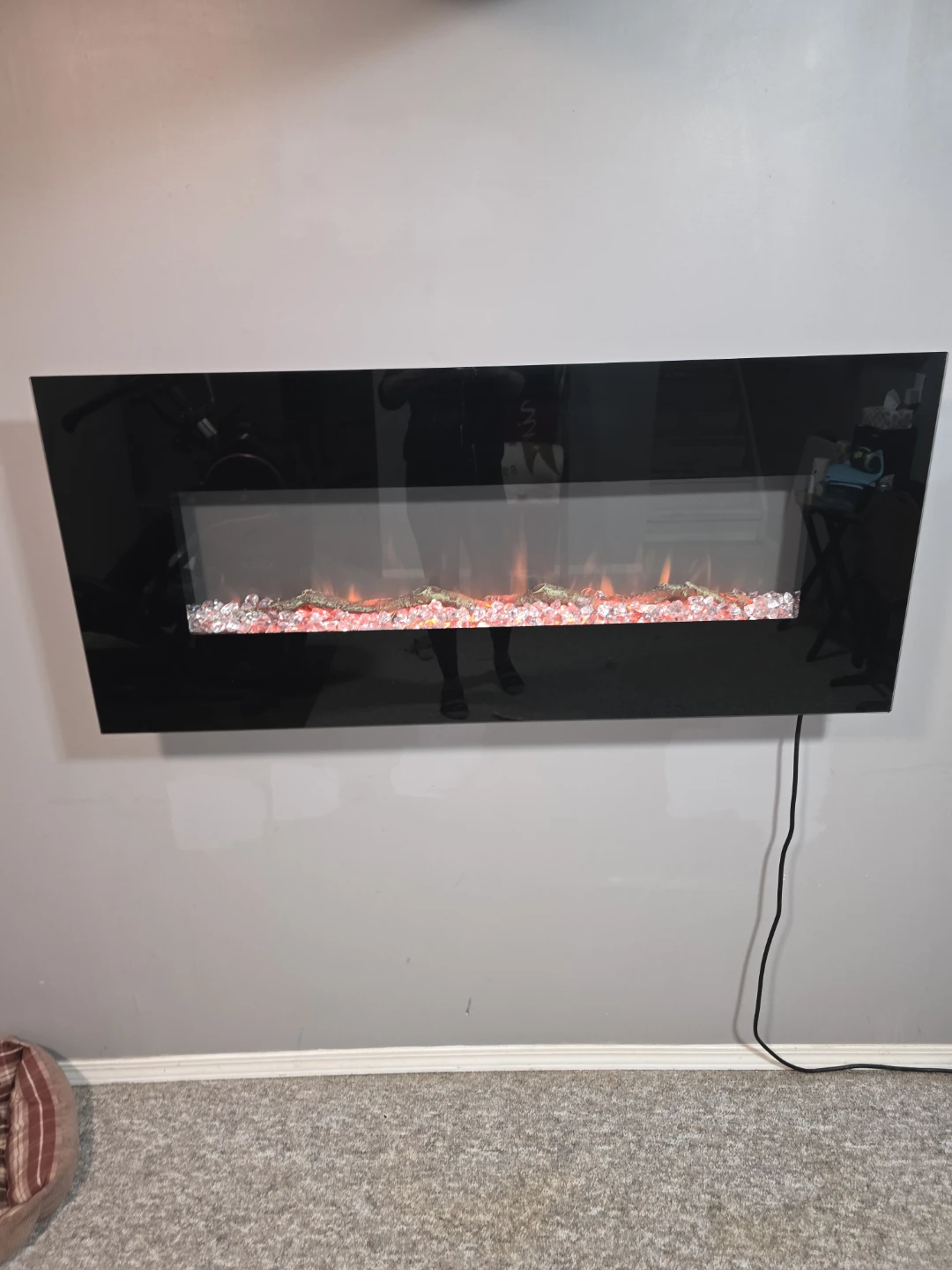Wall Mount Electric Fireplace