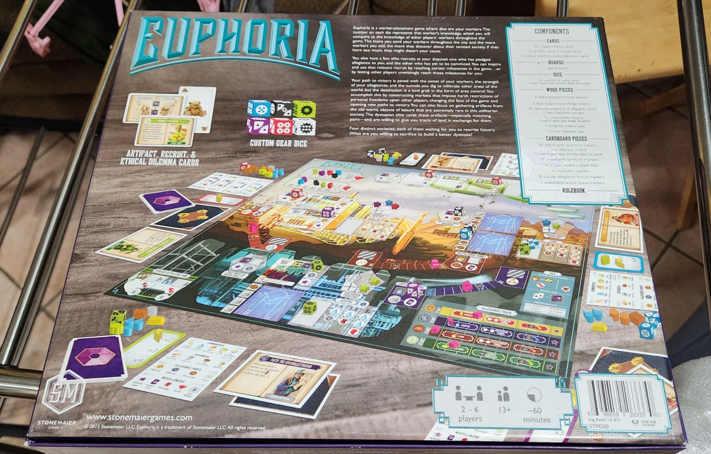 Euphoria: Build a Better Dystopia Board Game - photo 2