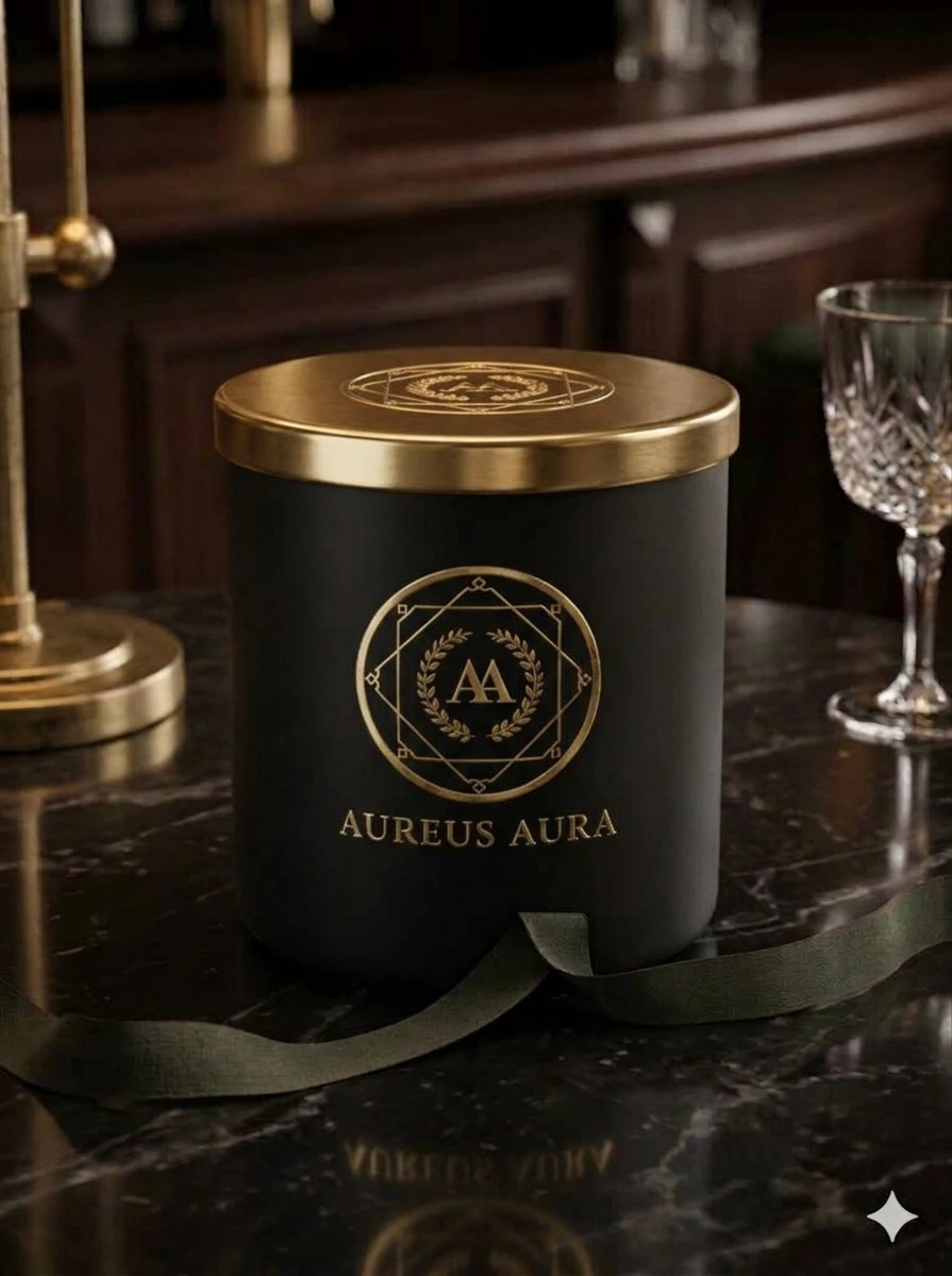 Hand-Poured Luxury Candle for Spiritual Grounding - photo 4