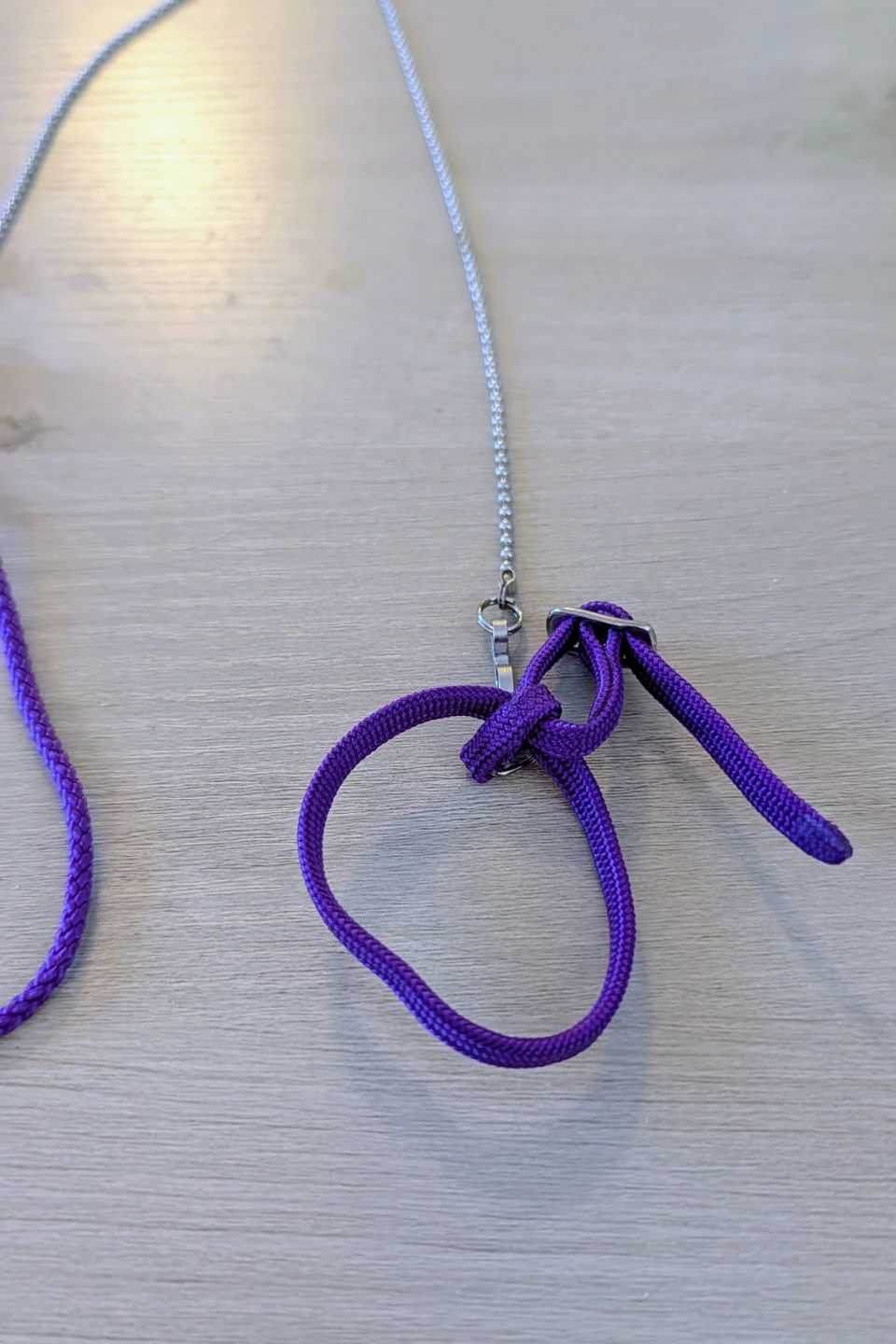 Purple Chain Lanyard - photo 2