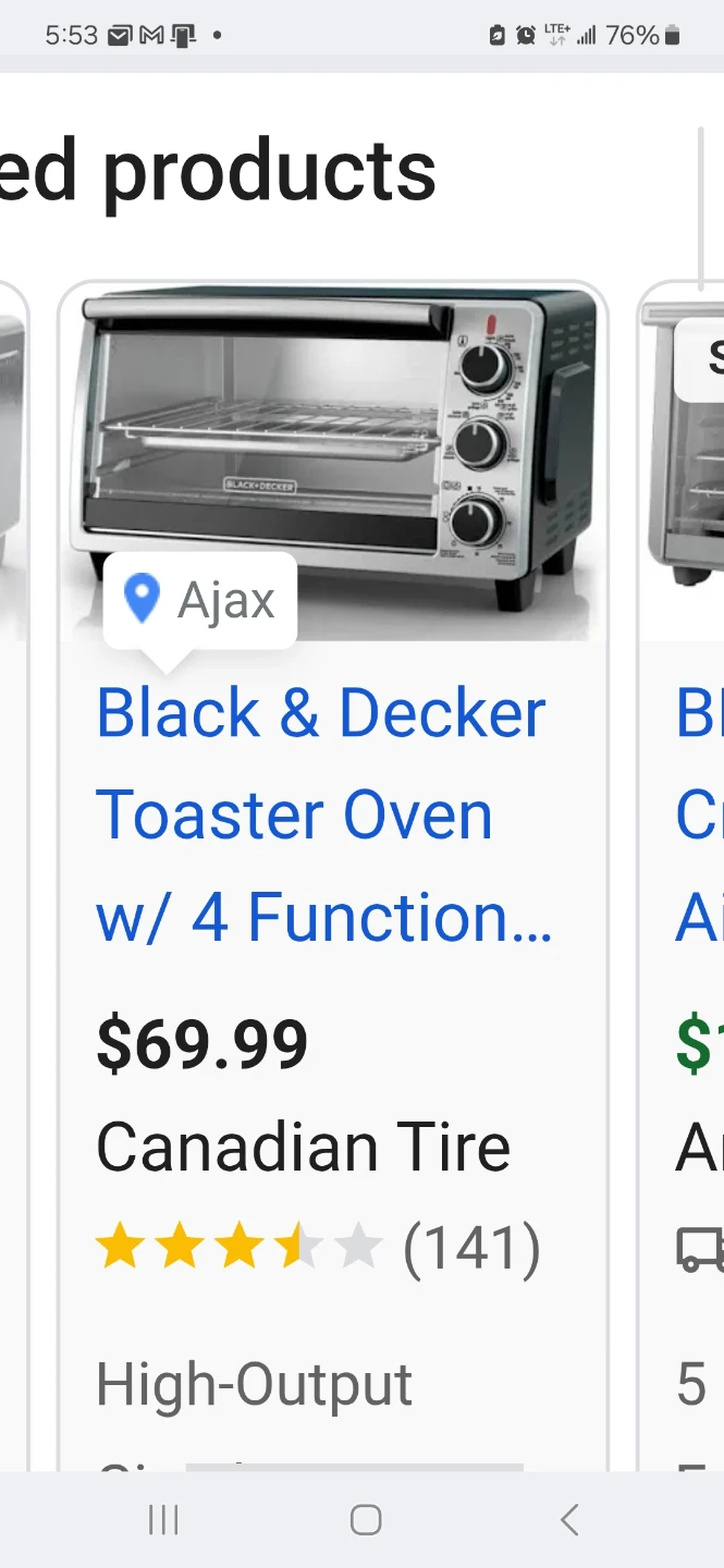 Black & Decker Toaster Oven - photo 2