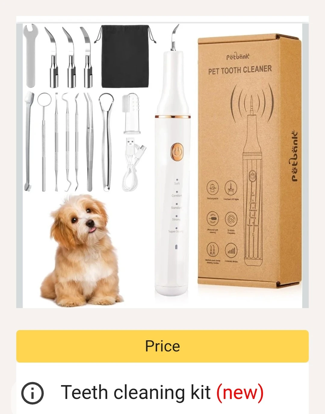 Petbank Pet Tooth Cleaner Kit - photo 2