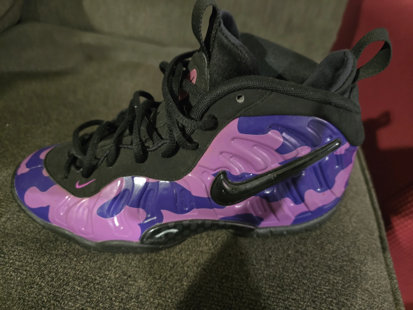 Nike Little Posite One "Graffiti Camo" Toddler Shoes