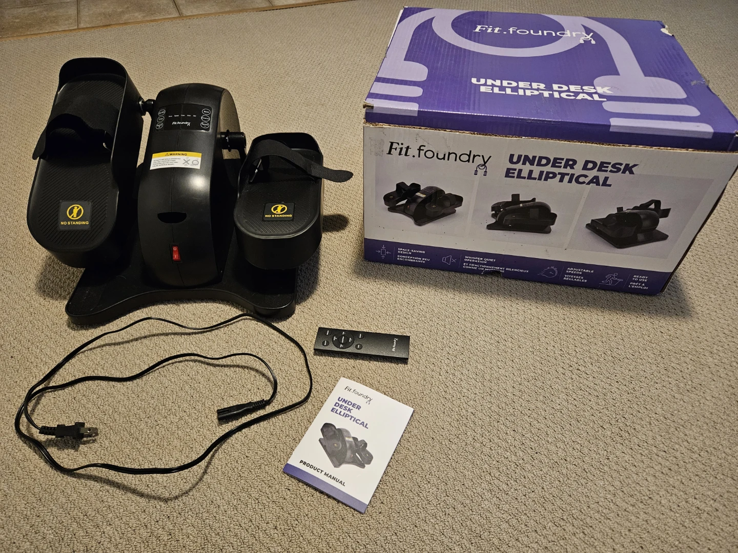 Fit.foundry Under Desk Elliptical