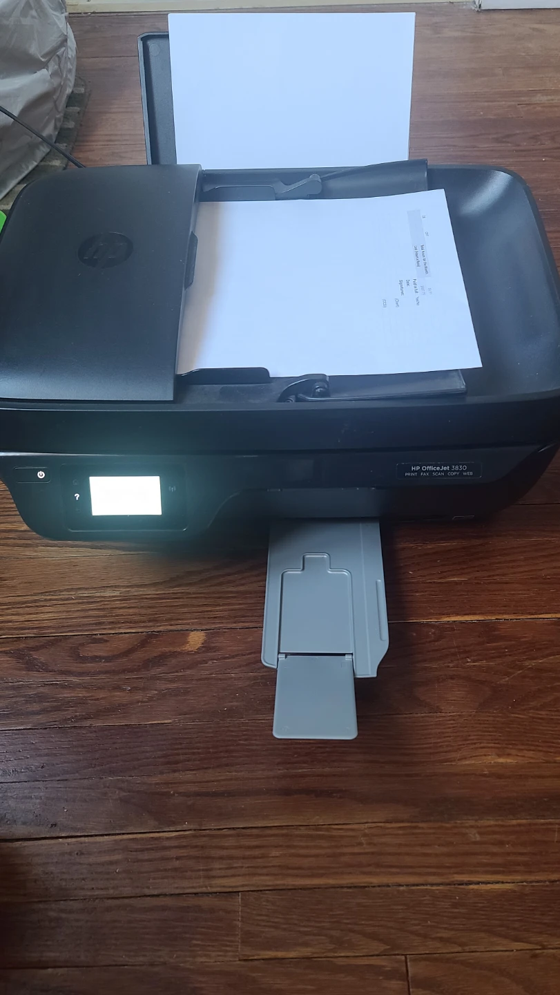 HP OfficeJet 3830 Printer - photo 4