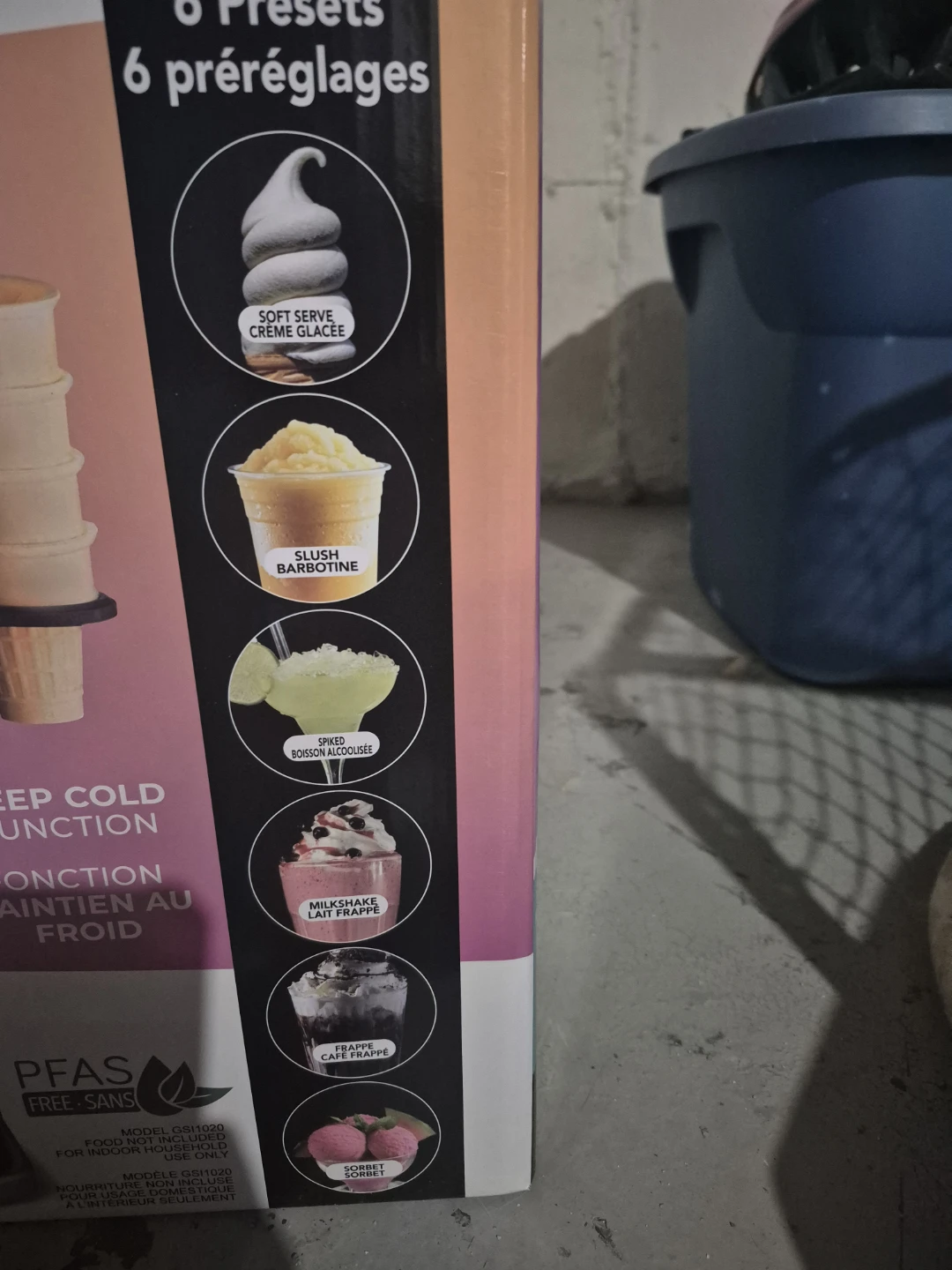 Gourmia Automatic Soft Serve Ice Cream & Frozen Drink Maker - photo 3