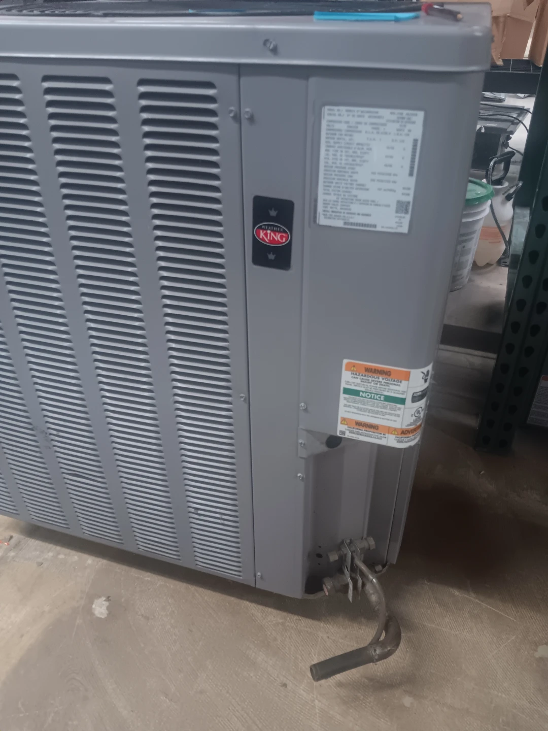 Weather King WA1360AJ1NA Outdoor Air Conditioner Unit