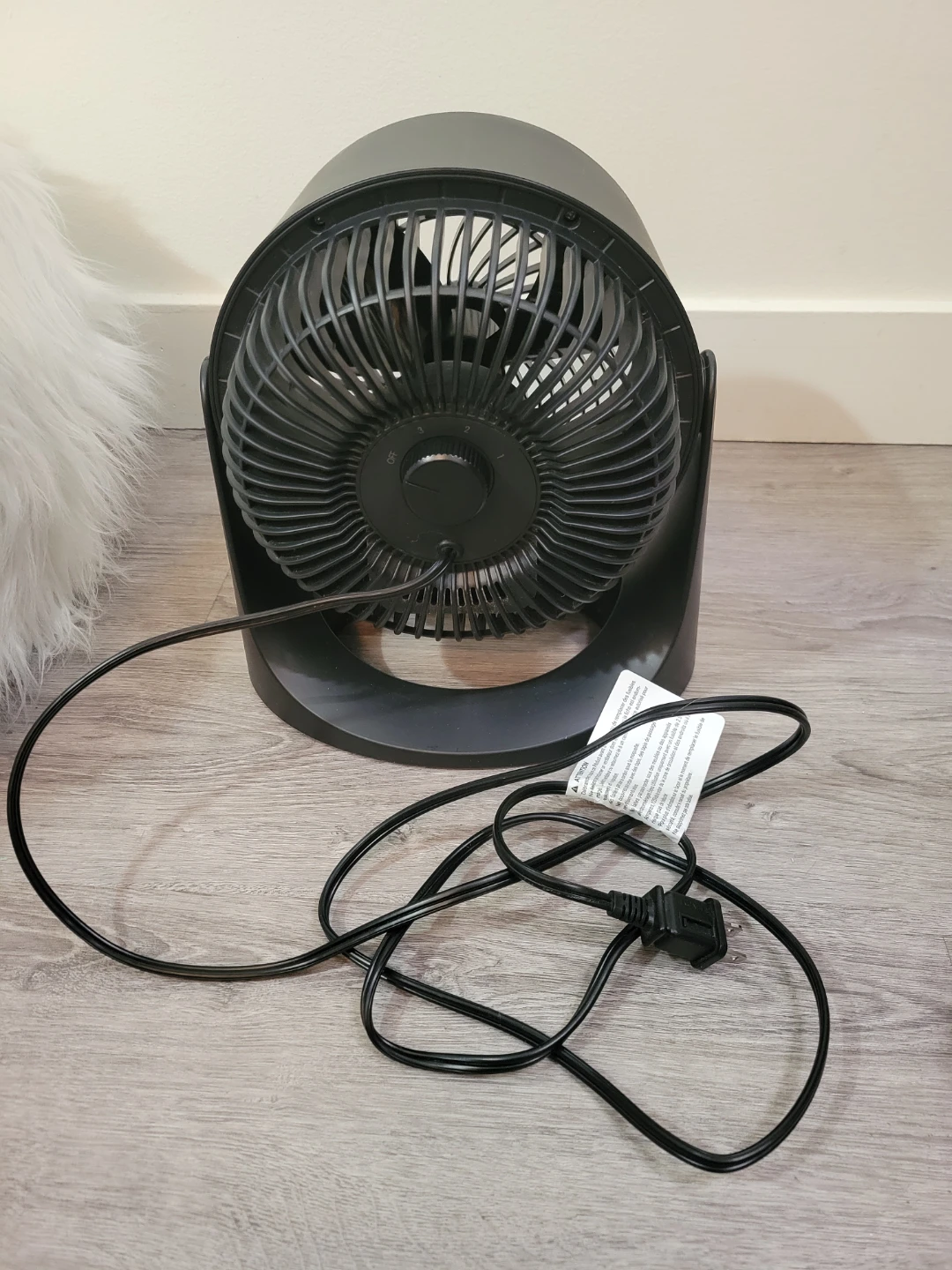 Hampton Bay Black Desk Fan - photo 3
