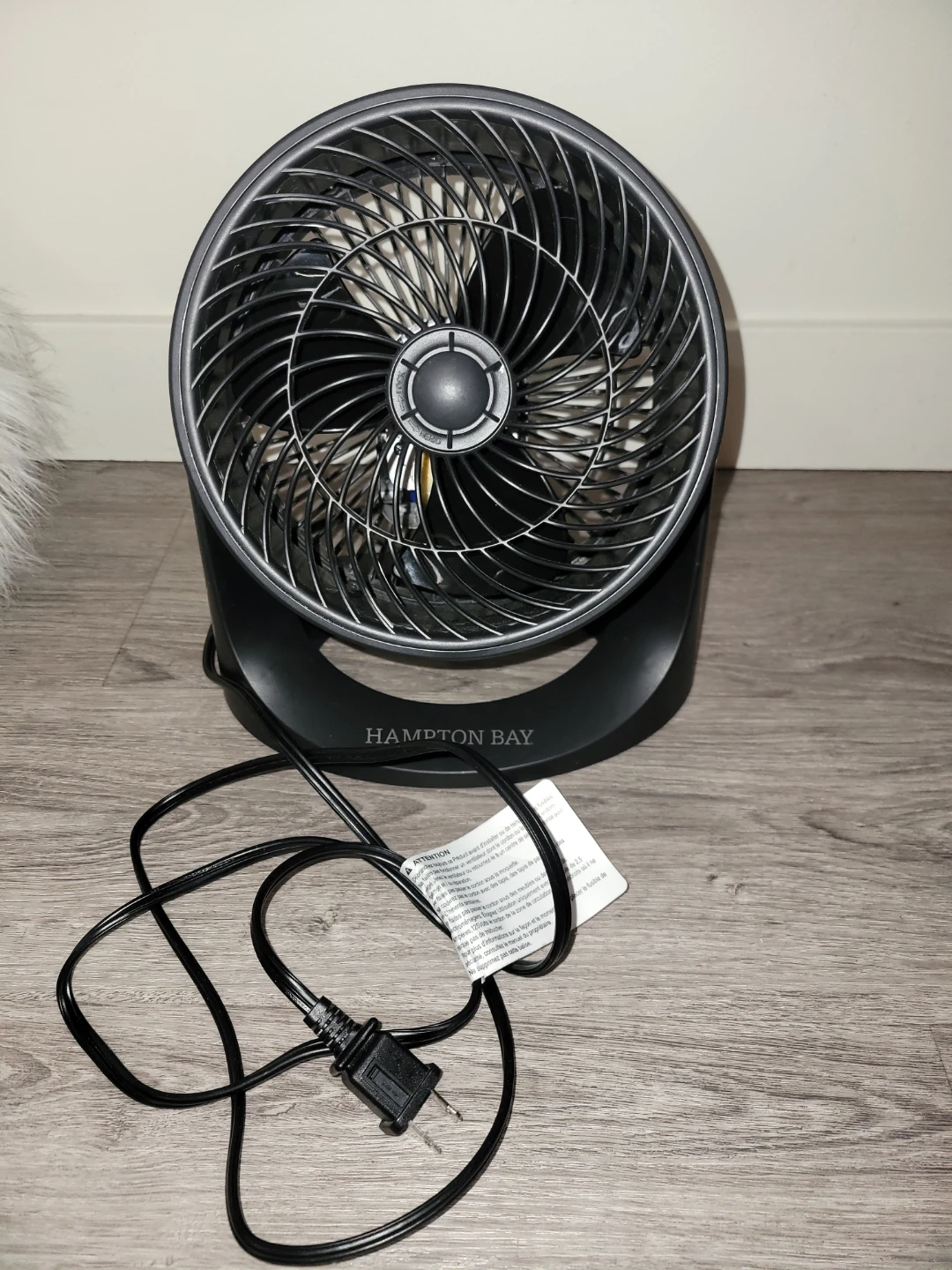 Hampton Bay Black Desk Fan - photo 5