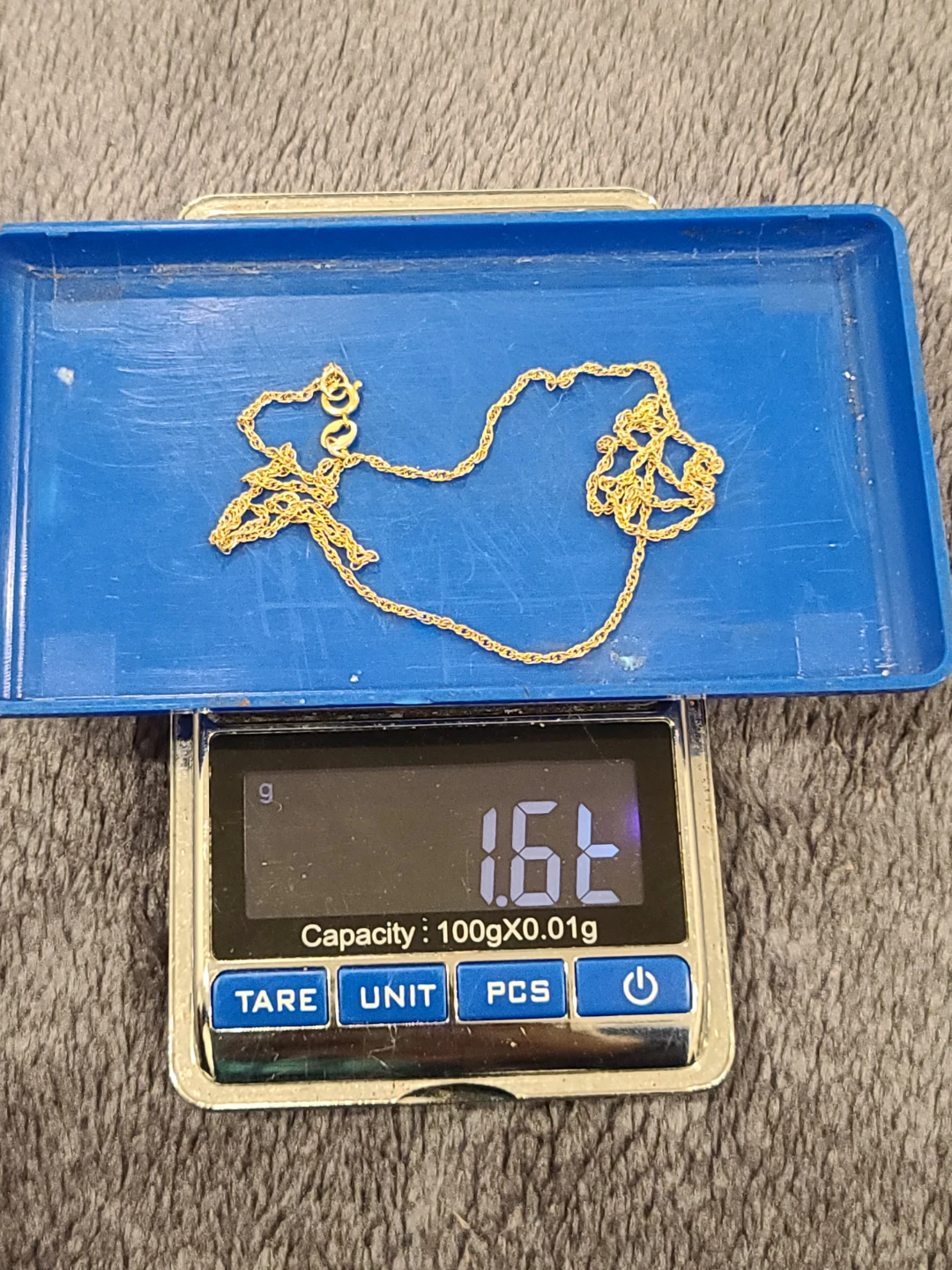 10K Gold Chain Necklace