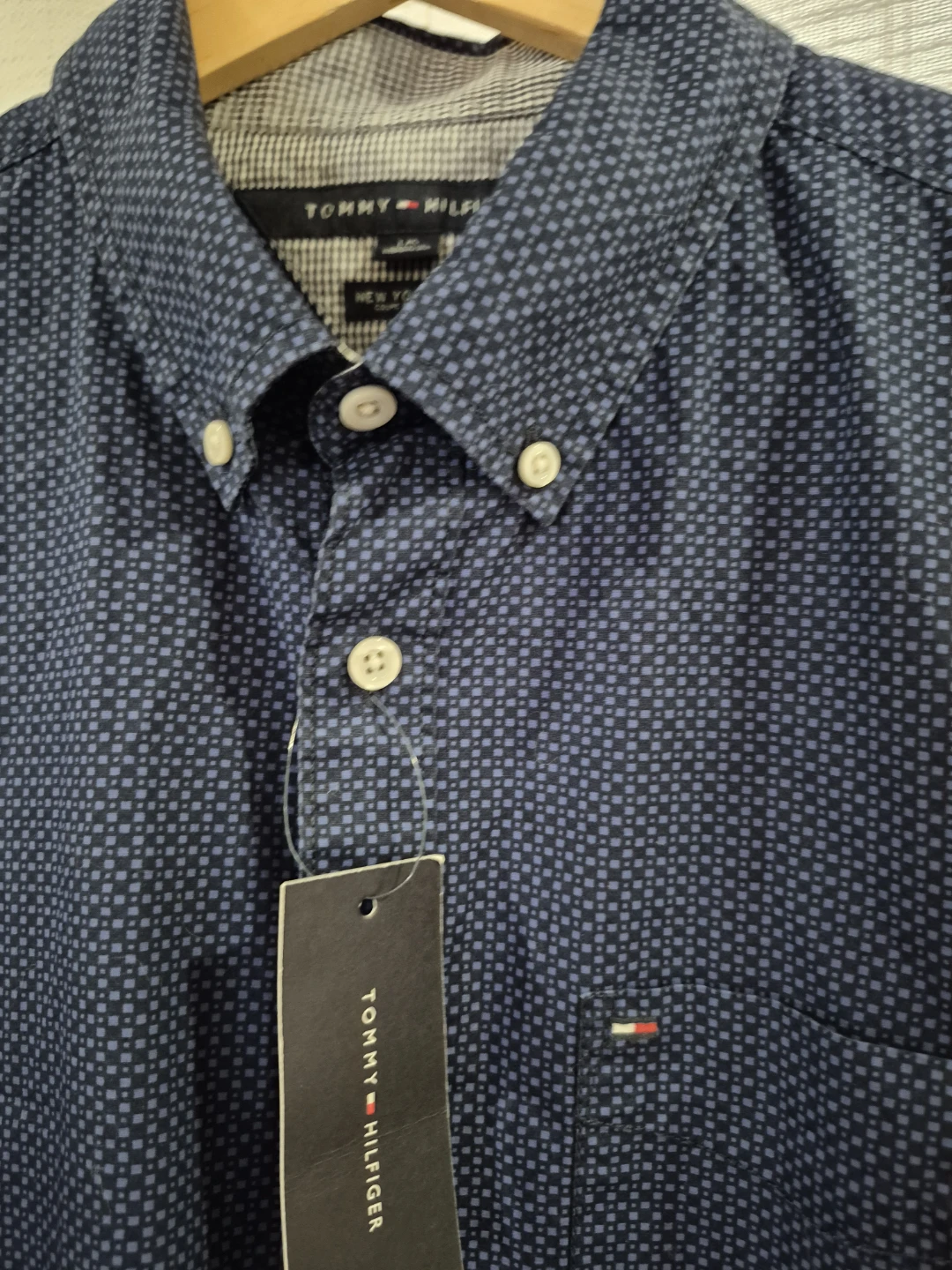 Tommy Hilfiger Short Sleeve Button-Up Shirt - Size L - photo 2
