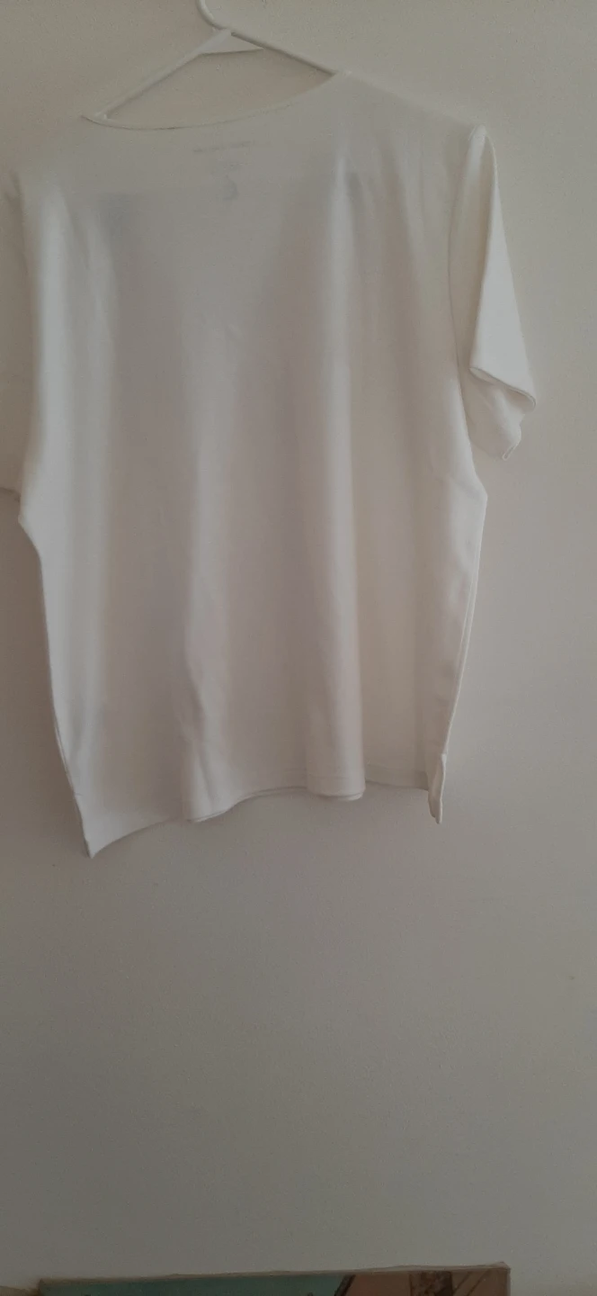 Alfred Dunner White T-Shirt & Nautical Embellishments-Large - photo 4